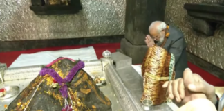 प्रधानमंत्री नरेन्द्र मोदी ने किया केदारनाथ धाम में रुद्राभिषेक,आदि गुरु श्री शंकराचार्य की प्रतिमा का किया अनावरण