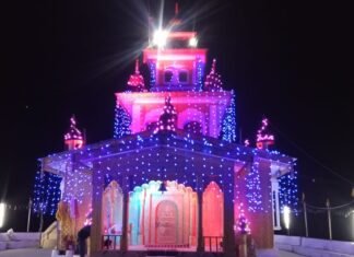 टिहरी के घंडियाल डांडा मंदिर क्वीली में घण्टाकर्ण धाम का शुक्रवार को सीएम पुष्कर धामी,माता मंगला जी एवं भोले जी महाराज करेंगे लोकार्पण