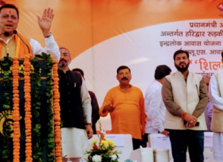 मुख्यमंत्री पुष्कर धामी ने हरिद्वार में जनता को दी प्रधानमंत्री आवास योजना के तहत 528 आवासों की सौगात,आवास योजना का भूमि पूजन कर किया शिलान्यास