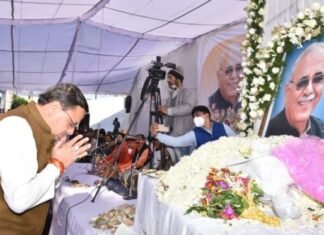 पूर्व विधानसभा अध्यक्ष एवं विधायक स्व.हरवंश कपूर की श्रद्धांजलि सभा में शामिल हुए सीएम पुष्कर धामी