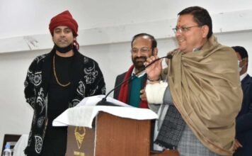 जौनसार-बावर क्षेत्र के युवाओं एवं छात्रों ने की सीएम पुष्कर धामी से भेंट,मुख्यमंत्री ने की युवाओं से स्वरोजगार के प्रति ध्यान देने की अपील