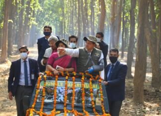 उत्तराखंड-जंगल सफारी के शौकीनों के लिए खुशखबरी,खटीमा में सुरई ईकोटूरिज्म जोन में हुई जंगल सफारी की शुरुआत