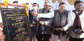 मुख्यमंत्री पुष्कर धामी ने मसूरी विधानसभा क्षेत्र की 200 करोड़ की योजनाओं का किया लोकार्पण और शिलान्यास