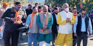 पीएम के स्वागत में डोईवाला विधानसभा के चारों मंडलों से निकाली विशाल बाइक रैली