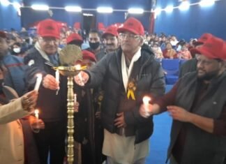 लैंसडौन ओल्ड स्टूडेंट एसोसिएशन के 10वें वार्षिक अधिवेशन का पूर्व सीएम त्रिवेन्द्र रावत ने किया शुभारंभ