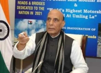 रक्षा मंत्री राजनाथ सिंह किया बीआरओ द्वारा निर्मित 24 पुल और तीन सड़कों का वर्चुअल लोकार्पण