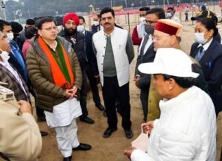 प्रधानमंत्री नरेन्द्र मोदी चार दिसंबर को देहरादून में करेंगे कई योजनाओं का उद्घाटन,शिलान्यास,सीएम धामी ने प्रस्तावित रैली की व्यवस्थाओं का लिया जायजा