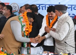 उत्तराखंड विधानसभा चुनाव-सितारगंज में भाजपा के पूर्व जिला पंचायत अध्यक्ष,पंचायत सदस्यों सहित कई ग्राम प्रधानों ने थामा कांग्रेस का हाथ