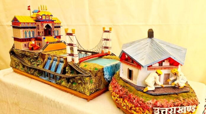 गणतंत्र दिवस पर राजपथ पर भगवान बदरीविशाल,टिहरी डैम, हेमकुंड साहिब और डोबरा चांठी पुल से सजी देवभूमि उत्तराखंड की झांकी आएगी नजर