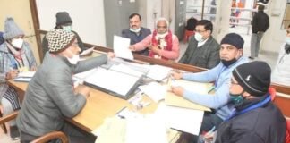 उत्तराखंड विधानसभा चुनावः-भाजपा प्रदेश अध्यक्ष मदन कौशिक ने हरिद्वार में किया नामांकन,सीएम धामी ने कहा भाजपा की जीत निश्चित है