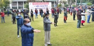 राष्ट्रीय मतदाता के अवसर पर अपर मुख्य सचिव ने अधिकारियों एवं कर्मचारियों को दिलवाई मतदान करने की शपथ