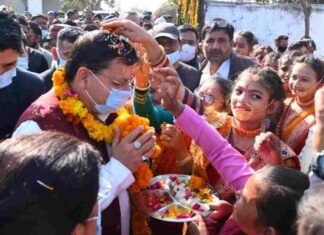 उत्तराखंड-सरकार के 05 साल ‘नये इरादे-युवा सरकार’ कार्यक्रम आयोजित,सीएम धामी ने अपने विधानसभा क्षेत्र खटीमा से किया जनता को सम्बोधित