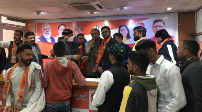 अखिल भारतीय क्षत्रिय सेना सैकड़ों कार्यकर्ताओं के साथ भाजपा में हुई शामिल