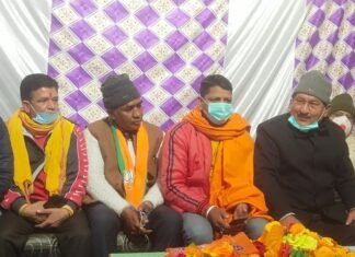 रुद्रप्रयाग में विधायक भरत चौधरी की उपस्थित में कई जनप्रतिनिधि और पूर्व सैनिक भाजपा में शामिल
