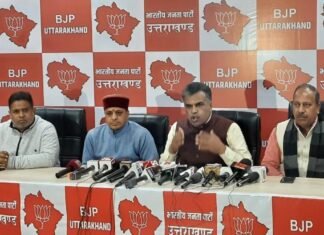 भाजपा का हरीश रावत पर हमला कहा-अपने सभी झूठे आरोपों पर सार्वजनिक माफी मांगे रावत