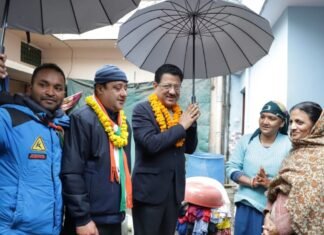 उत्तराखंड विधानसभा चुनावः-कैंट विधानसभा क्षेत्र के कांग्रेस प्रत्याशी सूर्यकांत धस्माना ने कहा-कांग्रेस ही करेगी राज्य का विकास