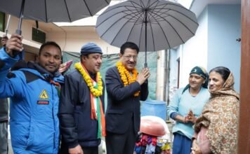 उत्तराखंड विधानसभा चुनावः-कैंट विधानसभा क्षेत्र के कांग्रेस प्रत्याशी सूर्यकांत धस्माना ने कहा-कांग्रेस ही करेगी राज्य का विकास
