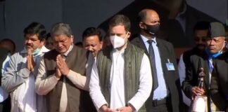 उत्तराखंड विधानसभा चुनावः-आज उत्तराखंड पहुंच रहे है राहुल गांधी,बीजेपी ने कहा,हिन्दू और हिन्दुत्व पर सवाल खड़ा करने वाली कॉंग्रेस के पाप राहुल के हरकी पेड़ी में डुबकी लगाने से भी नहीं धुलने वाले