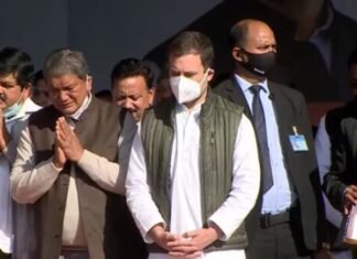 उत्तराखंड विधानसभा चुनावः-आज उत्तराखंड पहुंच रहे है राहुल गांधी,बीजेपी ने कहा,हिन्दू और हिन्दुत्व पर सवाल खड़ा करने वाली कॉंग्रेस के पाप राहुल के हरकी पेड़ी में डुबकी लगाने से भी नहीं धुलने वाले