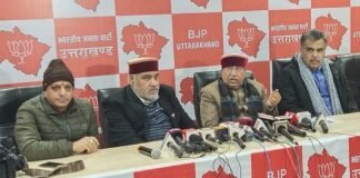 कांग्रेस नेता दिग्विजय सिंह के आरोपों पर बीजेपी का पलटवार कहा-सर्जिकल स्ट्राइक और बाटला हाउस एंकाउंटर पर उंगली उठाने वालों को उत्तराखंड की जनता कभी मांफ नहीं करेंगी