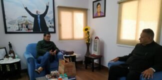 राज्यसभा सांसद अनिल बलूनी से मिले कैबिनेट मंत्री गणेश जोशी उत्तराखंड चुनाव पर की चर्चा