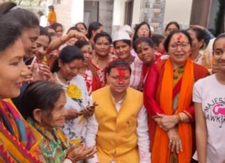 कार्यवाहक मुख्यमंत्री पुष्कर धामी ने प्रदेशवासियों को दी होली शुभकामनाएं