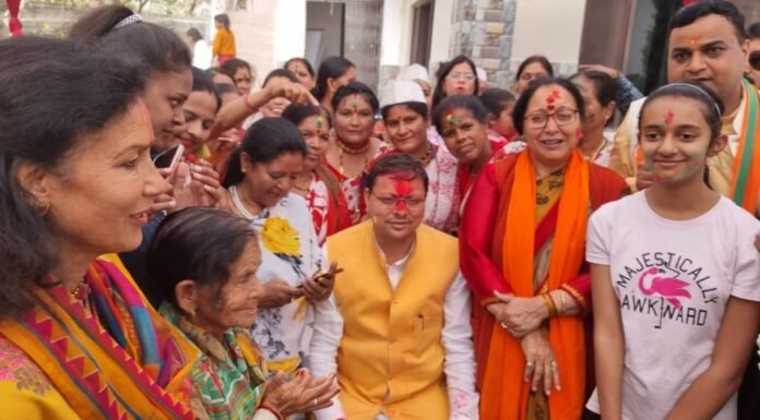 कार्यवाहक मुख्यमंत्री पुष्कर धामी ने प्रदेशवासियों को दी होली शुभकामनाएं