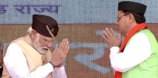 उत्तराखंड के 12वें मुख्यमंत्री बने पुष्कर सिंह धामी,प्रेमचंद अग्रवाल समेत 8 मंत्रियों ने भी ली शपथ