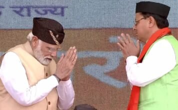उत्तराखंड के 12वें मुख्यमंत्री बने पुष्कर सिंह धामी,प्रेमचंद अग्रवाल समेत 8 मंत्रियों ने भी ली शपथ