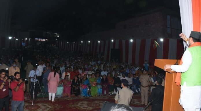 देहरादून-धर्मपुर विधानसभा क्षेत्र की जनता ने मुख्यमंत्री पुष्कर सिंह धामी का किया भव्य सम्मान