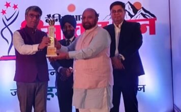 समाजसेवी एवं उद्योगपति महिन्द्र शर्मा हिमाचल रतन-2022 सम्मान से समान्नित