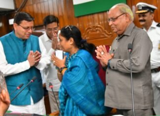 उत्तराखंड की पहली महिला विधानसभा अध्यक्ष बनी ऋतु खंडूड़ी,सीएम धामी ने कहा-राज्य के लिए आज का दिन ऐतिहासिक