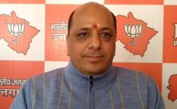 भाजपा का पोस्टल बैलेट को लेकर एक बार फिर से हरीश रावत पर हमला कहा-उनके बयानों में झलक रही हताशा