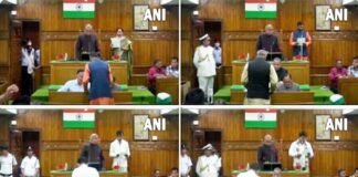 उत्तराखंड के नव निर्वाचित विधायकों को प्रोटेम स्पीकर बंशीधर भगत ने दिलाई शपथ