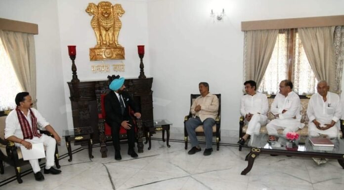 उत्तराखंड कांग्रेस के प्रतिनिधिमण्डल ने राज्यपाल को राज्य में कानून व्यवस्था पर चिंता प्रकट करते हुए सौंपा ज्ञापन