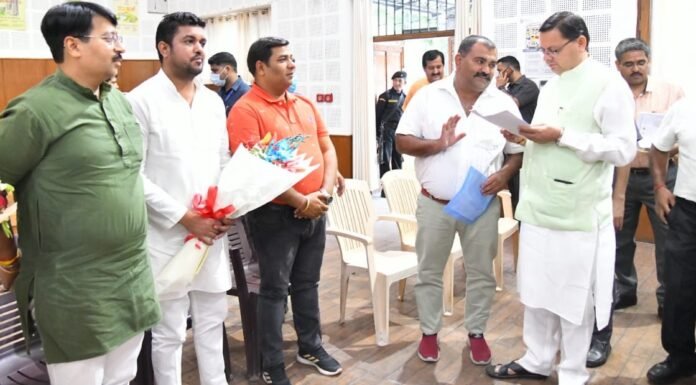 मुख्यमंत्री पुष्कर धामी का जनहित में आगन्तुकों की सुविधा के लिए समय सारणी का किया गया निर्धारण