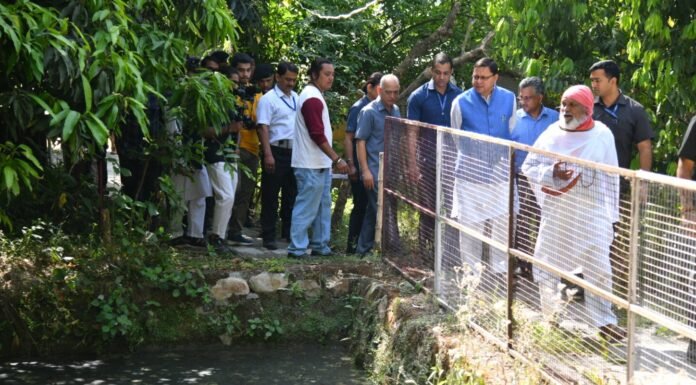 मुख्यमंत्री पुष्कर सिंह धामी किया हैस्को द्वारा चलायी जा रही विभिन्न गतिविधियों का अवलोकन