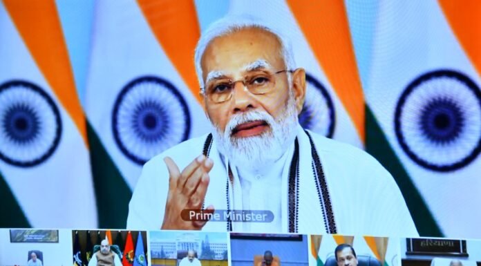 प्रधानमंत्री नरेन्द्र मोदी ने कोविड-19 के दृष्टिगत देश के सभी राज्यों के मुख्यमंत्रियों के साथ की बैठक,सीएम धामी ने प्रदेश में कोविड एप्रोप्रिएट बिहेवियर का पूर्णतःअनुपालन करने दिए निर्देश