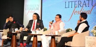 मुख्यमंत्री पुष्कर धामी ने कहा-साहित्यकार एवं बुद्धिजीवी हमारे पथ प्रदर्शक,वे हमारे ब्रांड एंबेसडर हैं