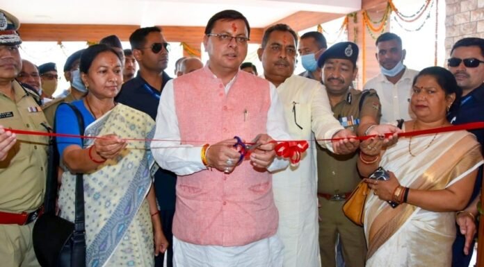 मुख्यमंत्री पुष्कर धामी ने सुद्धोवाला में किया आई.आर.बी के प्रशासनिक भवन का लोकार्पण