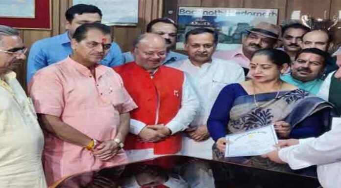 उत्तराखंड से डॉ कल्पना सैनी निर्विरोध चुनी गईं राज्यसभा सांसद कहा-राष्ट्र सेवा व समाज सेवा हमारे रक्त में है