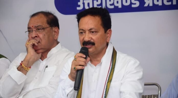 उत्तराखंड-कांग्रेस प्रदेश अध्यक्ष करन माहरा का केंद्र सरकार पर हमला कहा-केंद्र की मोदी सरकार का 8 वर्ष का कार्यकाल निराशाजनक