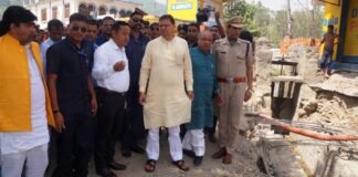 मुख्यमंत्री पुष्कर धामी ने किया कालाढूंगी विधानसभा क्षेत्र में नहर कवरिंग कार्य का निरीक्षण