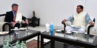 मुख्यमंत्री पुष्कर धामी से कनाडा के उच्चायुक्त ने की भेंट,विभिन्न क्षेत्रों में निवेश की संभावनाओं पर की चर्चा