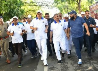 अन्तर्राष्ट्रीय योग दिवस के पूर्व दिवस पर ‘रन फॉर योग’ कार्यक्रम में दौड़े सीएम धामी,योग के प्रति युवाओं एवं जनता को दिया जागरूकता का संदेश