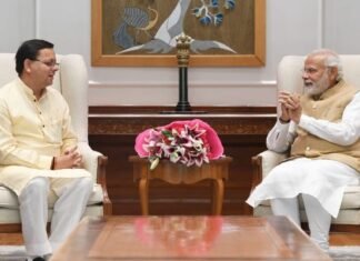 मुख्यमंत्री पुष्कर धामी ने पीएम मोदी से जीएसटी क्षतिपूर्ति की अवधि बढ़ाने व राष्ट्रीय फार्मास्यूटिकल शिक्षा एवं शोध संस्थान की राज्य में शाखा स्थापित किये जाने का किया अनुरोध