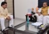 मुख्यमंत्री पुष्कर धामी ने केंद्रीय रक्षा मंत्री राजनाथ सिंह से की भेंट कहा-अग्निपथ योजना का उत्तराखंड में हो रहा है स्वागत