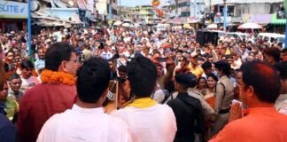 चंपावत उपचुनाव-जीत के बाद चंपावत पहुंचे सीएम धामी हुए भावुक कहा-जनता की हर आकांक्षाओं पर खरा उतरने की करूंगा पूरी कोशिश