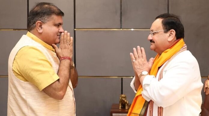 उत्तराखंड भाजपा के नए प्रदेश अध्यक्ष का एलान,बद्रीनाथ विधानसभा से पूर्व विधायक महेंद्र भट्ट को मिली कमान