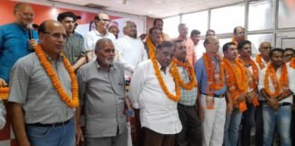 उत्तराखंड-भाजपा में शामिल हुए रूरकी के 2 दर्जन से अधिक व्यापारी नेता